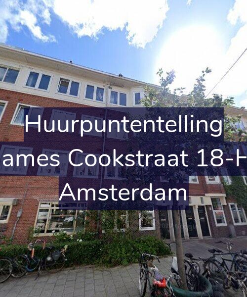 Foto gevel Huurpuntentelling voor James Cookstraat 18-H, Amsterdam