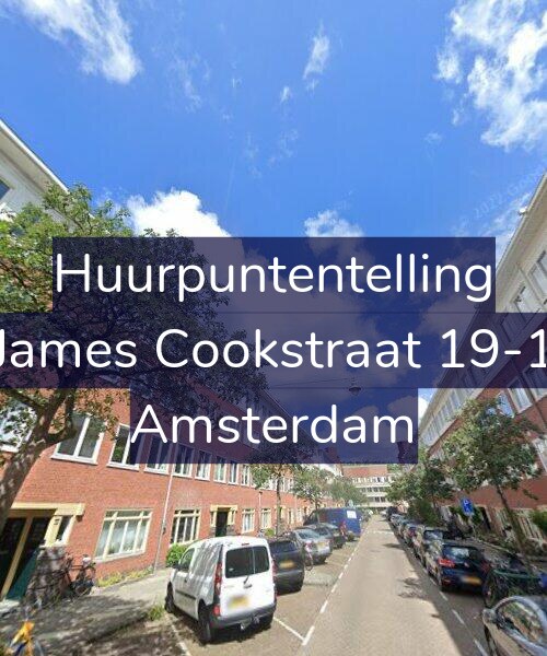 Foto gevel Huurpuntentelling voor James Cookstraat 19-1, Amsterdam