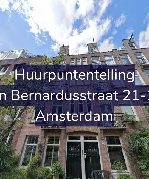 Foto gevel Huurpuntentelling voor Jan Bernardusstraat 21-1L, Amsterdam