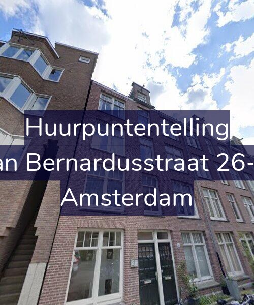 Foto gevel Huurpuntentelling voor Jan Bernardusstraat 26-4, Amsterdam