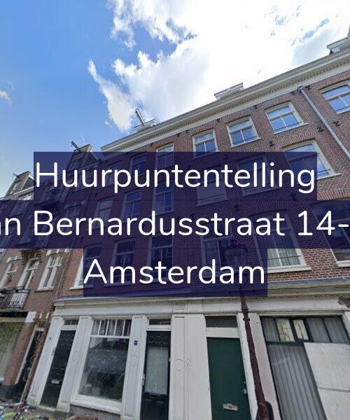 Foto gevel Huurpuntentelling voor Jan Bernardusstraat 14-D, Amsterdam