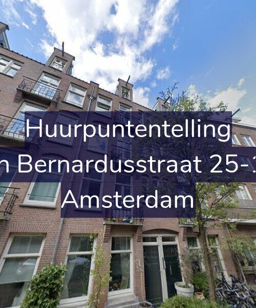 Foto gevel Huurpuntentelling voor Jan Bernardusstraat 25-1R, Amsterdam