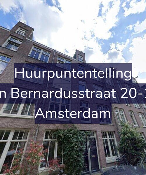 Foto gevel Huurpuntentelling voor Jan Bernardusstraat 20-1L, Amsterdam