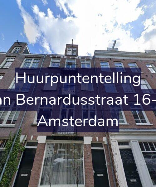 Foto gevel Huurpuntentelling voor Jan Bernardusstraat 16-3, Amsterdam