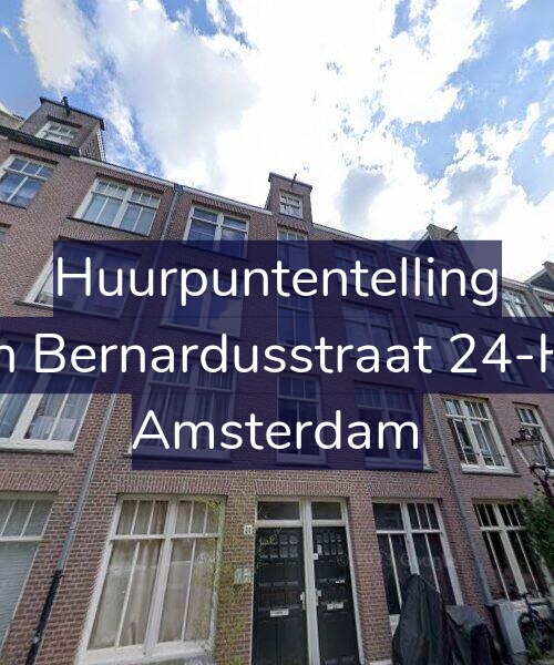 Foto gevel Huurpuntentelling voor Jan Bernardusstraat 24-HR, Amsterdam
