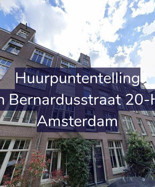 Foto gevel Huurpuntentelling voor Jan Bernardusstraat 20-HR, Amsterdam