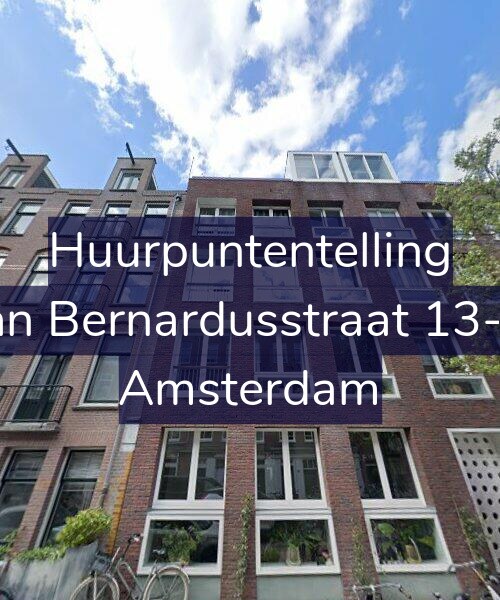Foto gevel Huurpuntentelling voor Jan Bernardusstraat 13-C, Amsterdam