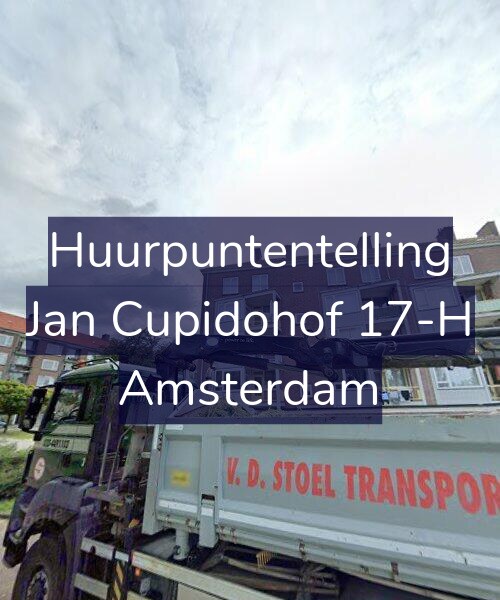 Foto gevel Huurpuntentelling voor Jan Cupidohof 17-H, Amsterdam