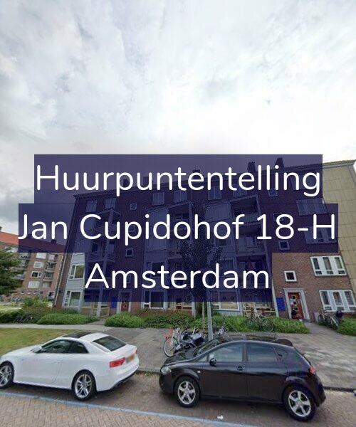 Foto gevel Huurpuntentelling voor Jan Cupidohof 18-H, Amsterdam