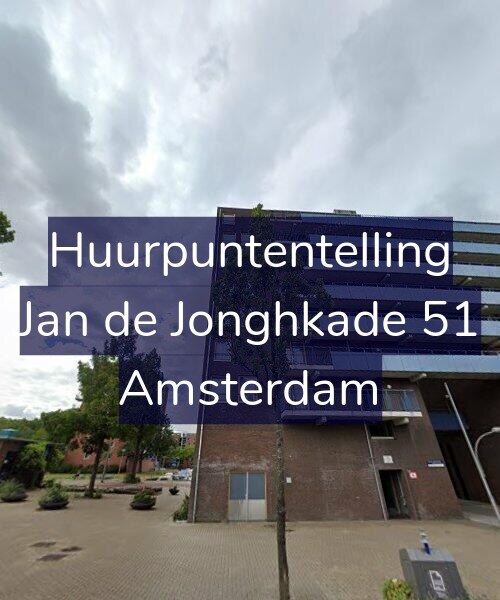 Foto gevel Huurpuntentelling voor Jan de Jonghkade 51, Amsterdam