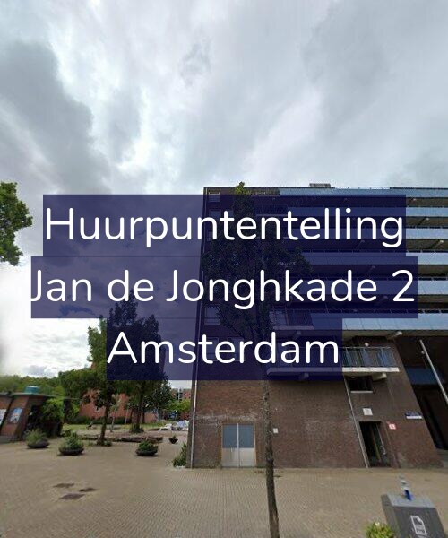Foto gevel Huurpuntentelling voor Jan de Jonghkade 2, Amsterdam