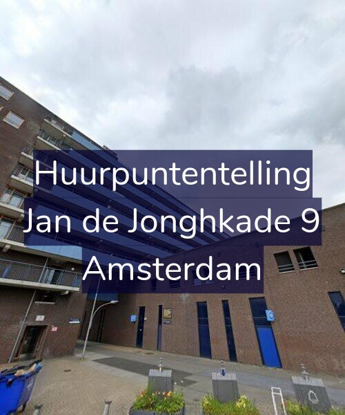 Foto gevel Huurpuntentelling voor Jan de Jonghkade 9, Amsterdam
