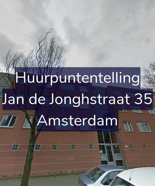 Foto gevel Huurpuntentelling voor Jan de Jonghstraat 35, Amsterdam