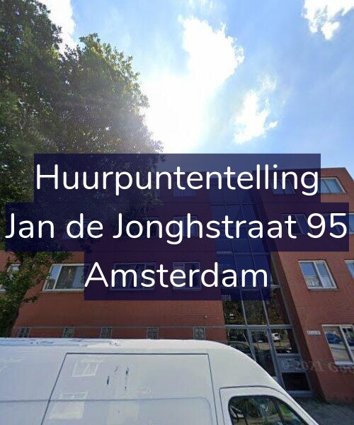 Foto gevel Huurpuntentelling voor Jan de Jonghstraat 95, Amsterdam