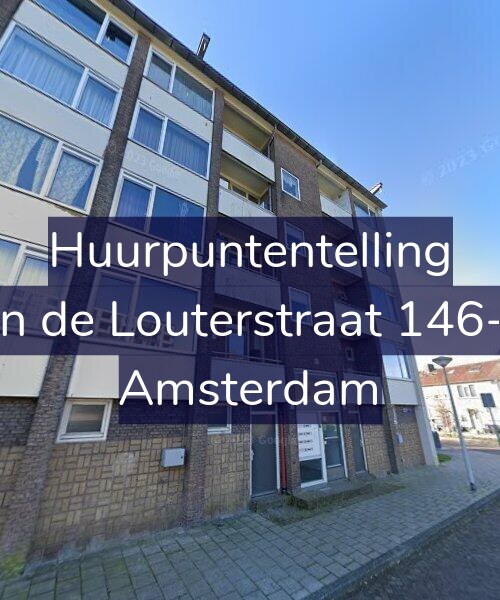Foto gevel Huurpuntentelling voor Jan de Louterstraat 146-H, Amsterdam