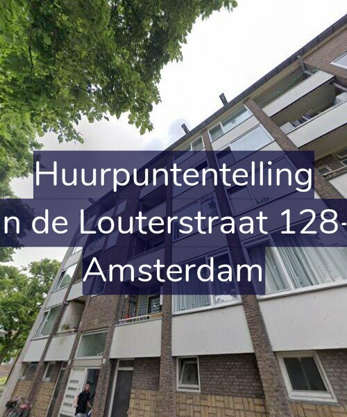 Foto gevel Huurpuntentelling voor Jan de Louterstraat 128-2, Amsterdam