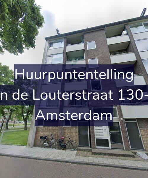 Foto gevel Huurpuntentelling voor Jan de Louterstraat 130-H, Amsterdam