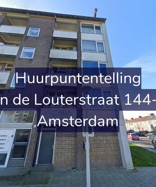 Foto gevel Huurpuntentelling voor Jan de Louterstraat 144-H, Amsterdam