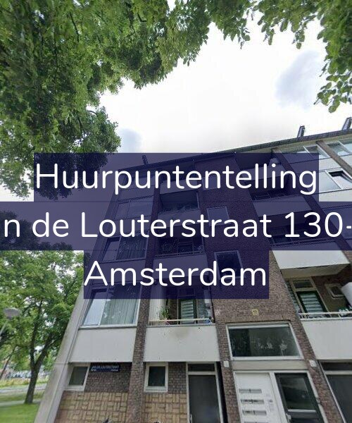 Foto gevel Huurpuntentelling voor Jan de Louterstraat 130-2, Amsterdam