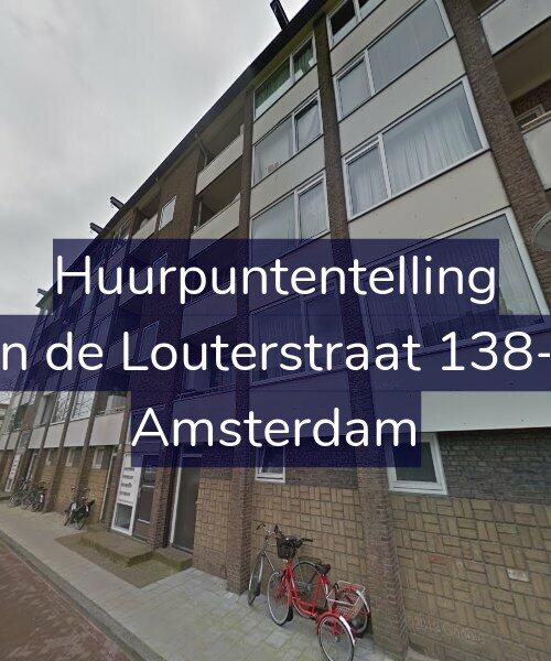 Foto gevel Huurpuntentelling voor Jan de Louterstraat 138-H, Amsterdam