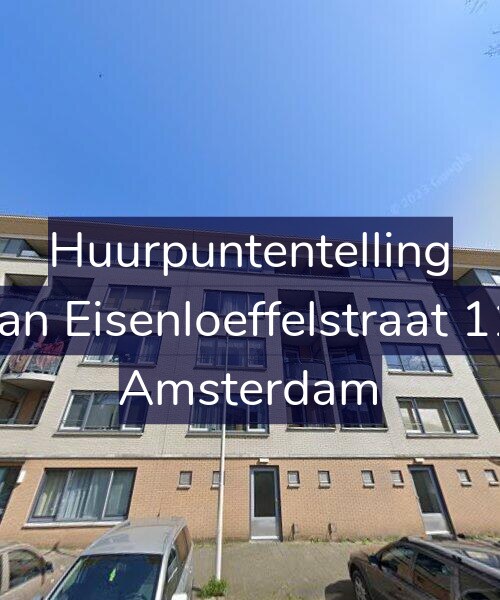 Foto gevel Huurpuntentelling voor Jan Eisenloeffelstraat 11, Amsterdam