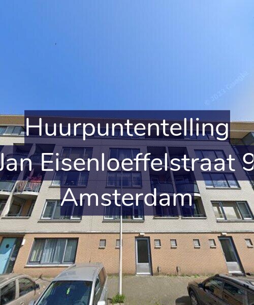 Foto gevel Huurpuntentelling voor Jan Eisenloeffelstraat 9, Amsterdam