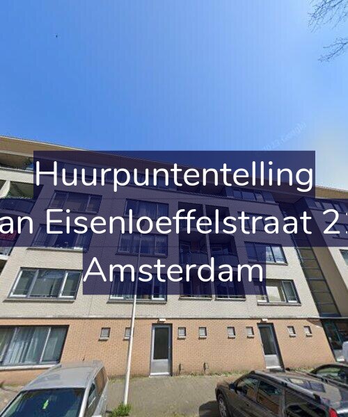 Foto gevel Huurpuntentelling voor Jan Eisenloeffelstraat 21, Amsterdam