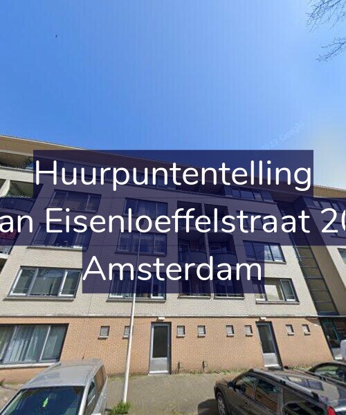 Foto gevel Huurpuntentelling voor Jan Eisenloeffelstraat 20, Amsterdam