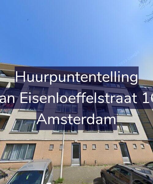 Foto gevel Huurpuntentelling voor Jan Eisenloeffelstraat 16, Amsterdam