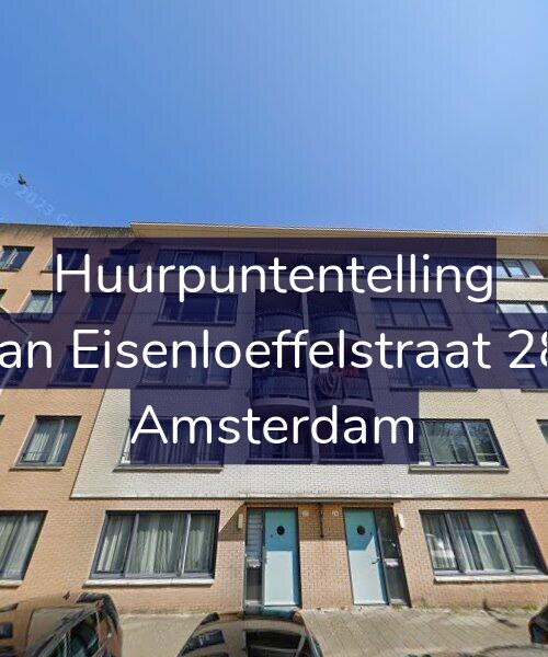 Foto gevel Huurpuntentelling voor Jan Eisenloeffelstraat 28, Amsterdam