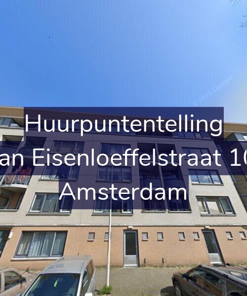 Foto gevel Huurpuntentelling voor Jan Eisenloeffelstraat 10, Amsterdam