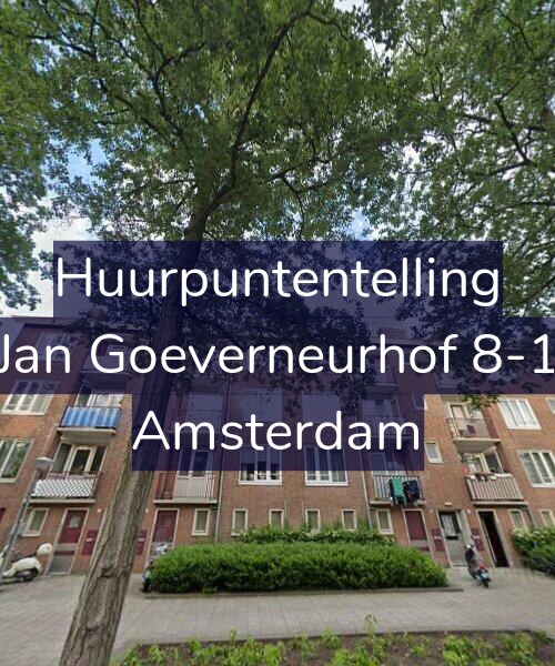 Foto gevel Huurpuntentelling voor Jan Goeverneurhof 8-1, Amsterdam