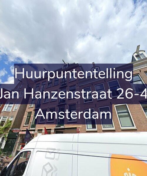 Foto gevel Huurpuntentelling voor Jan Hanzenstraat 26-4, Amsterdam