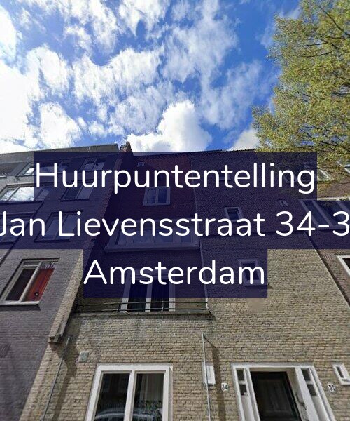Foto gevel Huurpuntentelling voor Jan Lievensstraat 34-3, Amsterdam