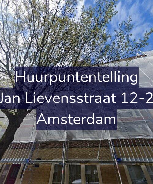 Foto gevel Huurpuntentelling voor Jan Lievensstraat 12-2, Amsterdam