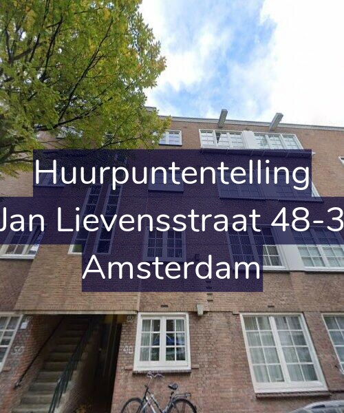 Foto gevel Huurpuntentelling voor Jan Lievensstraat 48-3, Amsterdam
