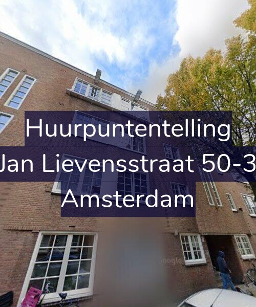 Foto gevel Huurpuntentelling voor Jan Lievensstraat 50-3, Amsterdam