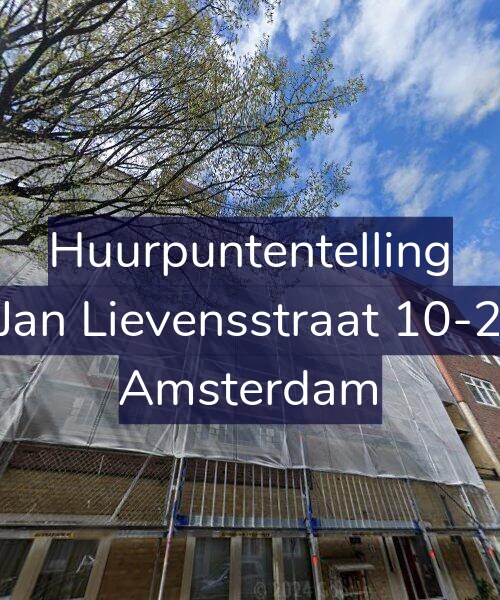 Foto gevel Huurpuntentelling voor Jan Lievensstraat 10-2, Amsterdam