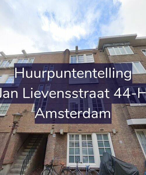 Foto gevel Huurpuntentelling voor Jan Lievensstraat 44-H, Amsterdam