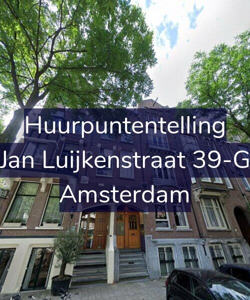 Foto gevel Huurpuntentelling voor Jan Luijkenstraat 39-G, Amsterdam