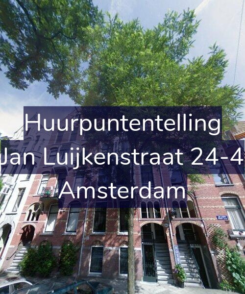 Foto gevel Huurpuntentelling voor Jan Luijkenstraat 24-4, Amsterdam