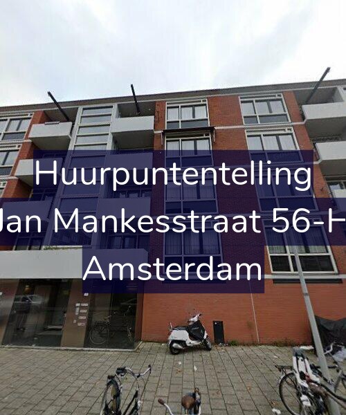 Foto gevel Huurpuntentelling voor Jan Mankesstraat 56-H, Amsterdam