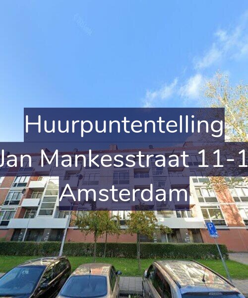 Foto gevel Huurpuntentelling voor Jan Mankesstraat 11-1, Amsterdam
