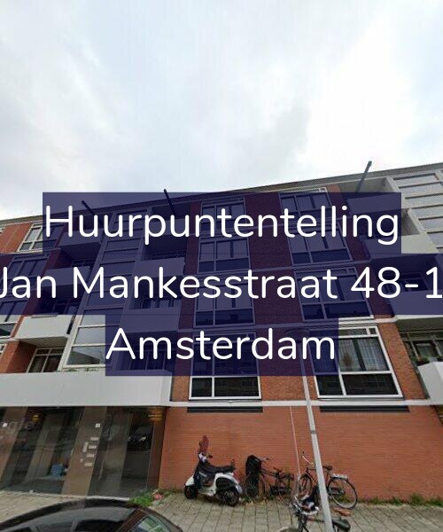 Foto gevel Huurpuntentelling voor Jan Mankesstraat 48-1, Amsterdam