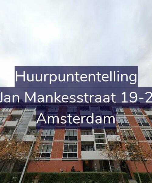 Foto gevel Huurpuntentelling voor Jan Mankesstraat 19-2, Amsterdam