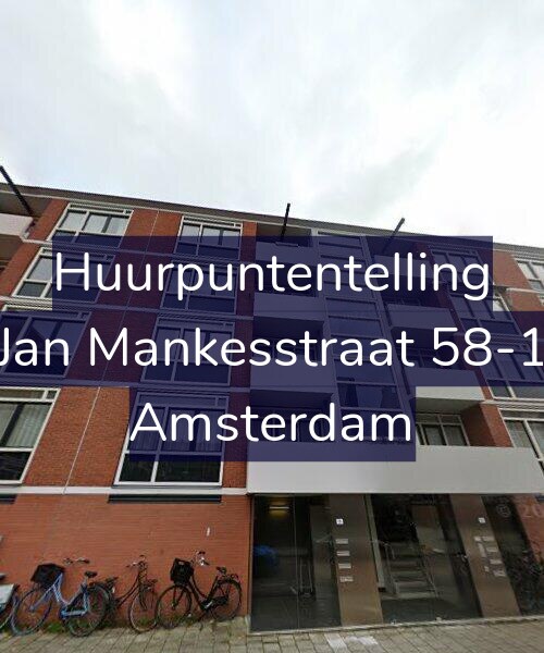 Foto gevel Huurpuntentelling voor Jan Mankesstraat 58-1, Amsterdam