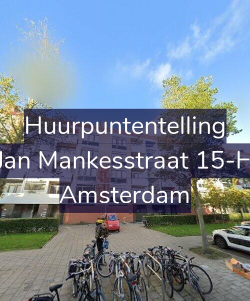 Foto gevel Huurpuntentelling voor Jan Mankesstraat 15-H, Amsterdam