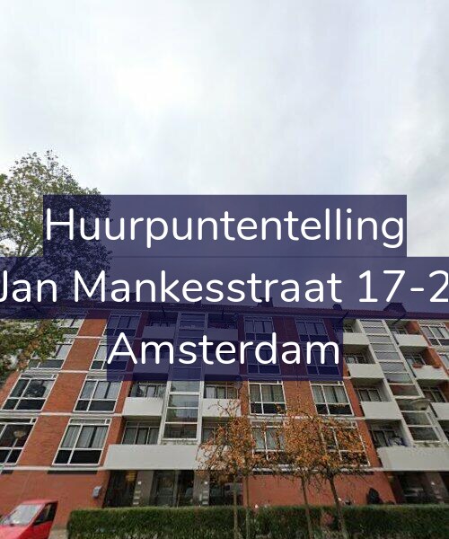 Foto gevel Huurpuntentelling voor Jan Mankesstraat 17-2, Amsterdam