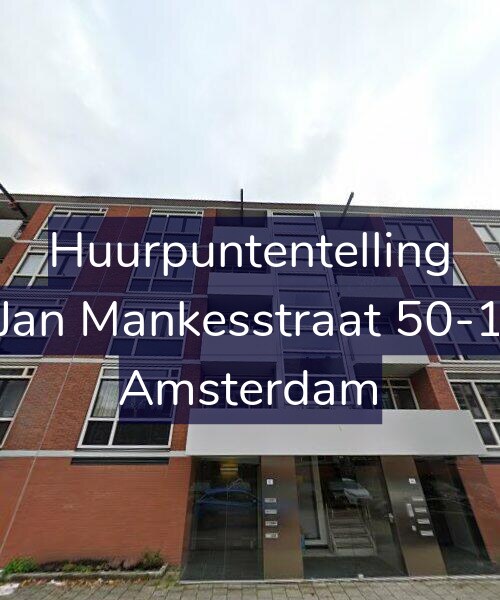 Foto gevel Huurpuntentelling voor Jan Mankesstraat 50-1, Amsterdam