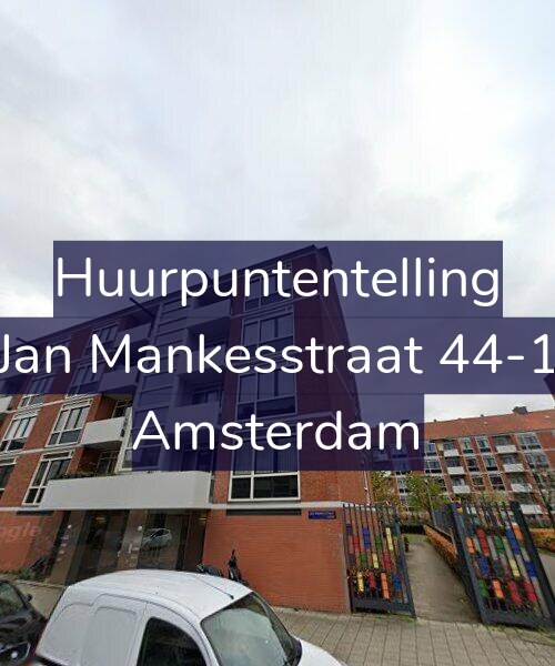 Foto gevel Huurpuntentelling voor Jan Mankesstraat 44-1, Amsterdam
